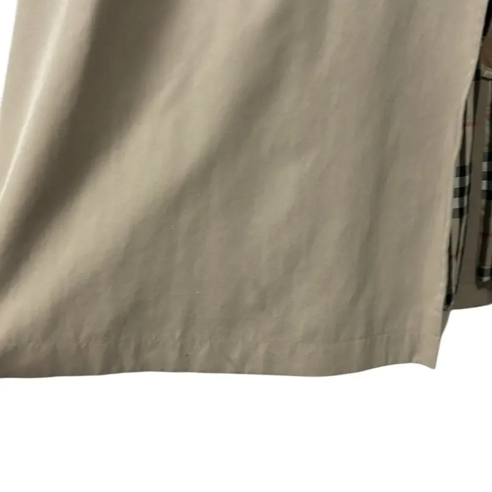 Burberry Long Waterloo Heritage Trench Coat size 12 petite - Picture 12 of 14